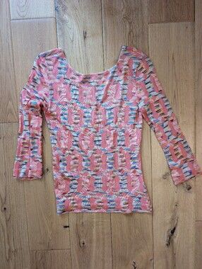 Vintage Missoni Scoop Back Ballet Top 90's. Size Small